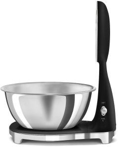 Ваги кухонні Smeg Style Aesthetic Glossy Black (KSF01BLWW)