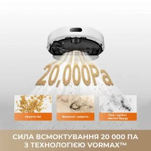 Фото: Робот-пилосос Dreame Bot F20 Plus Black (RLF41GD-Bl) № 10 | KTC