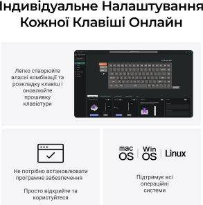 Клавіатура Keychron K2 HE Gateron Magnetic Switch RGB Black (K2H-F1-UA)