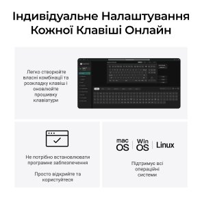 Клавіатура Keychron V3 Ultra Keychron Red Switch RGB Black (V3U-D1-UA)