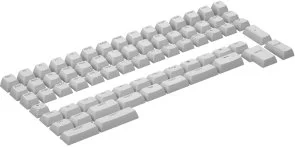Фото: Набір кейкапів Hator OMA Profile PBT Keycap Set B-part ANSI/ISO White (HTS513) № 2 | KTC