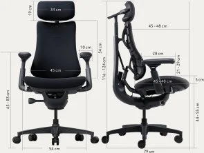 Фото: Крісло LiberNovo Omni Midnight Black (CP-GW-0000015-00-01) № 8 | KTC