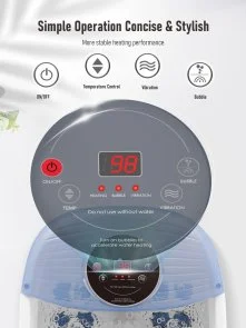 Фото: Масажер Naipo XKAM-SPA18 Blue (MASSAGER FOOT SPA) № 8 | KTC