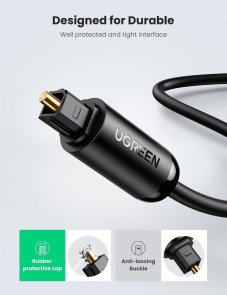 Кабель unknown AV122 Toslink M / Toslink M 1.5m Black (70891)