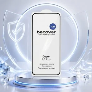 Фото: Захисне скло BeCover 10D for Oppo A6 Pro - Black (715716) № 7 | KTC