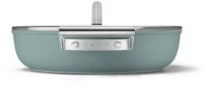 Фото: Сковорода Smeg 50S Retro Style 28cm Emerald Green (DPF2812EGM) № 4 | KTC