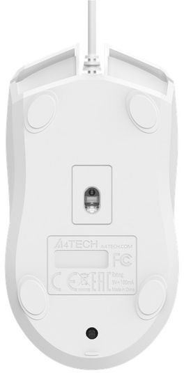 Миша A4tech OP-750S White (OP-750S USB (White))