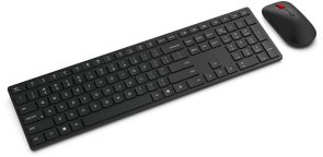 Клавіатура+мишка, Lenovo Wireless Multi-Mode Pro Combo 6000 ENG/UKR WL/USB, Black