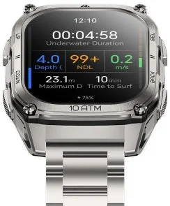 Фото: Смарт годинник KOSPET TANK M4 SE Silver № 2 | KTC