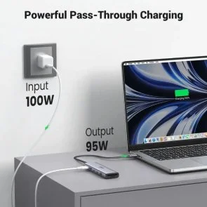 Фото: USB-хаб UGREEN CM511 7in1 Grey (45521) № 5 | KTC