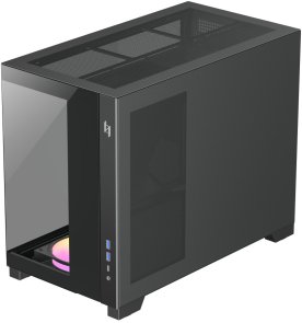 Корпус Gamemax NEX C33 Black with window (NEX C33 BK)