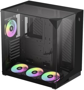 Корпус Gamemax NEX C56 VC Black with window (NEX C56 VC BK)