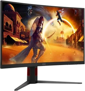 Фото: Монітор AOC C32G4Z Black/Red - 31.5" VA / 1920×1080 / 260 Гц / Adaptive Sync / HAS № 4 | KTC