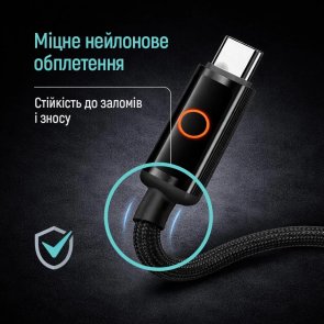 Кабель ColorWay CBPDCC103 60W Type-C / Type-C 1m Black (CW-CBPDCC103-BK)