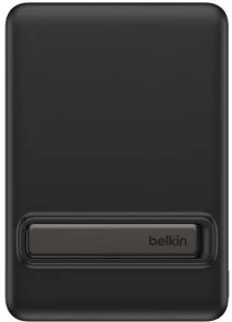 Фото: Батарея універсальна Belkin BoostCharge Slim 5000mAh 20W Qi2 15W with Kickstand Black (BPD011HQBK) № 4 | KTC