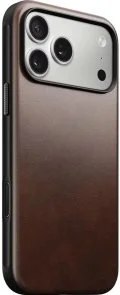 Фото: Чохол Nomad for Apple iPhone 17 Pro Max - Modern Leather Horween Rustic Brown (NM014247858) № 2 | KTC