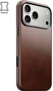 Чохол Nomad for iPhone 17 Pro Max - Traditional Leather Horween Rustic Brown (NM011918858)