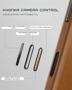 Чохол Nomad for Apple iPhone 17 Pro - Traditional Leather English Tan (NM011932858)
