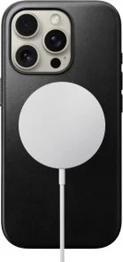 Фото: Чохол Nomad for Apple iPhone 16 Pro - Modern Leather Black Horween (NM01694885) № 5 | KTC