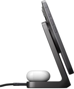 Бездротова зарядна станція Nomad Stand One Qi2 25W 2in1 Carbide (NM014520858)