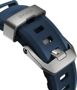 Фото: Ремінець Nomad for Apple Watch 46/49mm - Rocky Point Natural Titanium Hardware Atlantic (NM013589858) № 6 | KTC