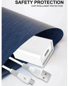 Фото: Зарядний пристрій WUW T82 White with AM / MicroUSB (6972573336388) № 5 | KTC