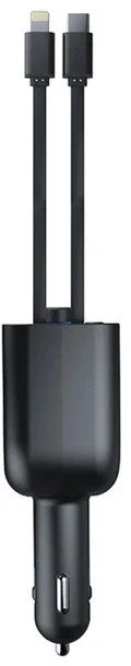 Фото: FM-Трансмітер + АЗП WUW C237 Black (6972573338177) № 3 | KTC