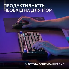 Фото: Клавіатура Logitech G316 X 98 Tactile ENG/UKR USB Black (920-014205) № 3 | KTC