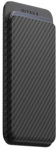 Чохол для пластикових карт Pitaka for iPhone - Magnetic Woven Black/Grey (MWW2401)