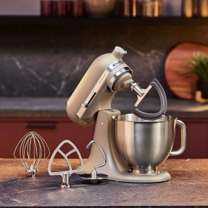 Планетарний міксер KitchenAid Artisan Plus 4.7L 5KSM50PKVE Oat (5KSM50PKVEOC)