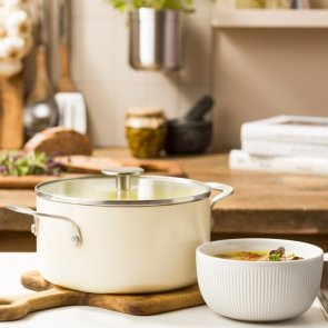 Каструля KitchenAid Aluminium Ceramic 3.11L Cream (CC010376-001)