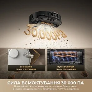 Фото: Робот-пилосос Dreame Bot Matrix 10 Pro Black (RLM61HE-Bl) № 3 | KTC