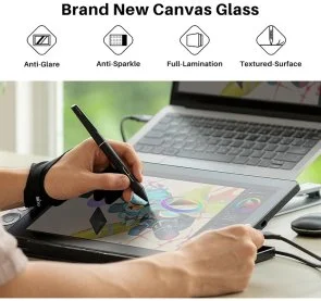 Фото: Графічний монітор Huion Kamvas 13 Gen 3 + Glove (GS1333) № 5 | KTC