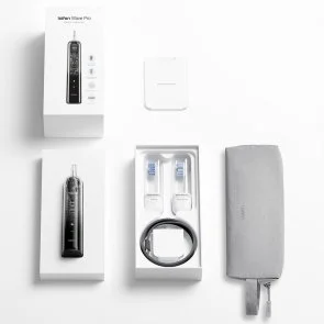 Фото: Електрична зубна щітка Laifen Wawe PRO Transparent Black (1TB92-P-XX-CR-002) № 2 | KTC