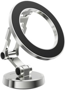 Кріплення для мобільного телефону Acefast D20 Magnetic Folding Holder Silver (6974316282839)
