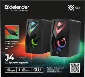 Фото: Колонки Defender J4 Black (65964) № 10 | KTC