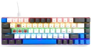 Фото: Клавіатура Media Tech MT1259 Red Core MX60 White № 2 | KTC
