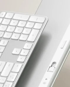 Фото: Клавіатура Satechi Slim EX3 ENG/UKR WL/BT Silver (ST-KEX3S-EN) № 7 | KTC