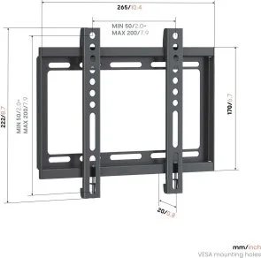 Фото: Кронштейн Vogels UP 2003 Black (8420030) № 2 | KTC