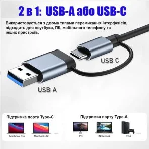 Фото: USB-хаб Dynamode 8in1 BYL-2218TU № 6 | KTC