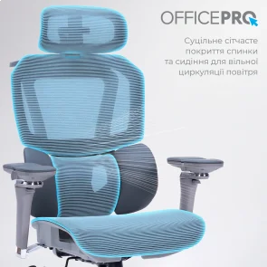 Фото: Крісло OfficePro Unity OC710G Grey № 9 | KTC
