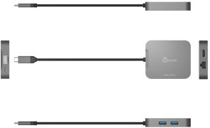 USB-хаб J5create 5in1 JCD3191-N Grey