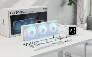 Фото: Система рідинного охолодження APNX LC1-D 360 White (APLA-SV36117.21) № 15 | KTC