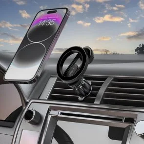Фото: Кріплення для мобільного телефону Proove Stealth Magnetic Air Outlet Car Mount Black (CHST00000001) № 7 | KTC
