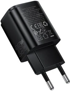 Фото: Зарядний пристрій BOROFONE BAS84A Star PD 25W Black (6941991126826) № 6 | KTC