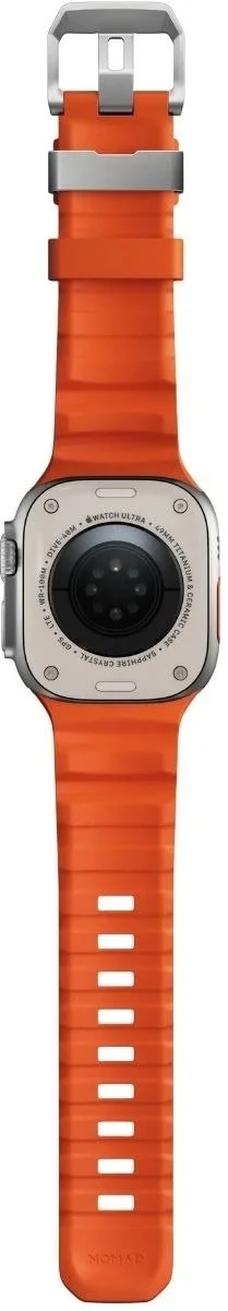 Фото: Ремінець Nomad for Apple Watch 46/49mm - Rocky Point Natural Titanium Hardware Magma (NM014872858) № 5 | KTC