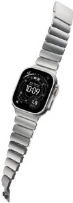 Фото: Ремінець Nomad for Apple Watch 46/49mm - Stratos Natural Hardware Forest (NM009568858) № 5 | KTC
