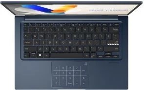 Фото: Ноутбук ASUS Vivobook 14 X1404VA-EB1527 Quiet Blue - 14" IPS 60 Гц / Intel Core 3 / 100U / DDR5 16 ГБ / PCI-E SSD 512 ГБ / Intel Graphics № 3 | KTC