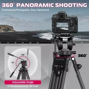 Фото: Штатив Ulanzi MT-81 Tripod Black (T080GBB1) № 4 | KTC