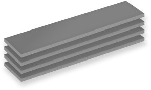 Термопрокладка Arctic TP-4 120x20x1.5mm 4pcs (ACTPD00067A)